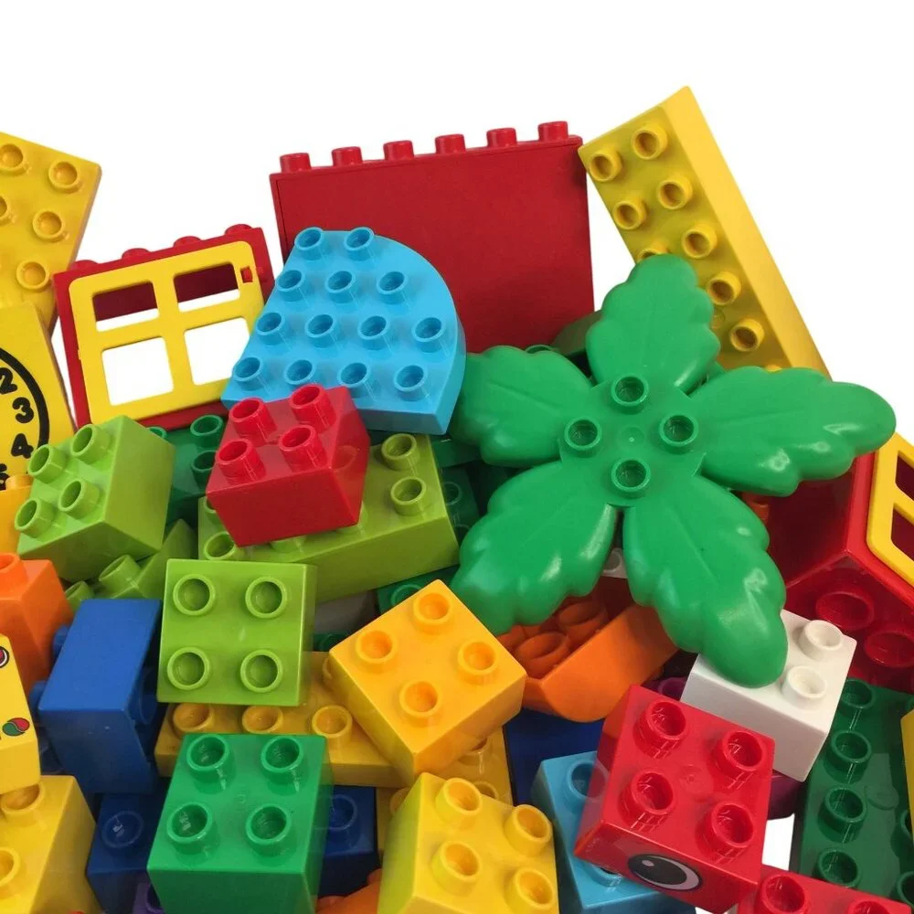 Lego Duplo Assorted Mixed Lot 94 Pieces Figures Disney Animal Flower Blocks - Picture 6 of 8